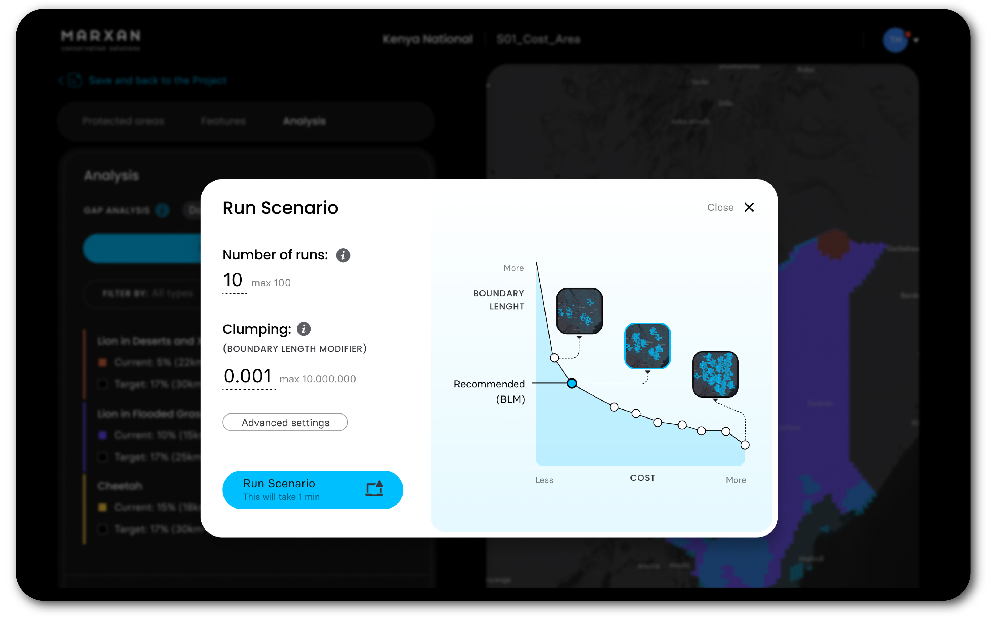 A Complex Conservation Planning System